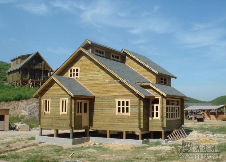 北美风格的木屋