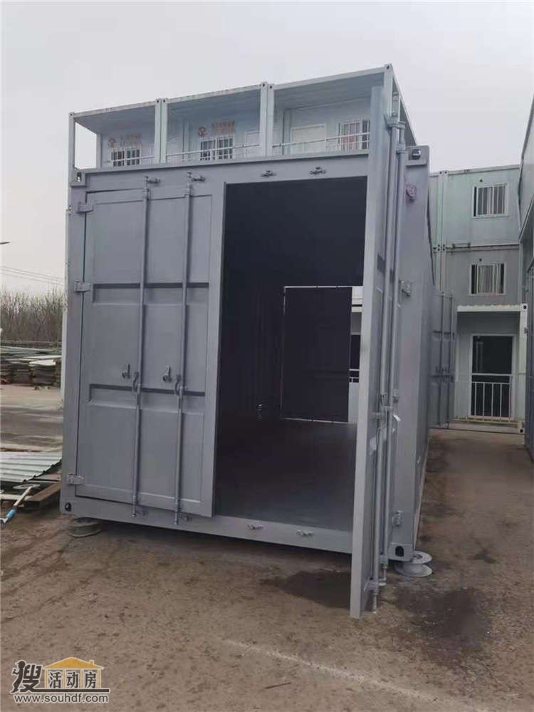 东丽区无瑕宝义钢铁有限公司73间8层新集装箱板房