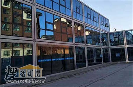 涿鹿安建达建筑工程有限公司建设风和日丽时候租赁7间集装箱闸机房