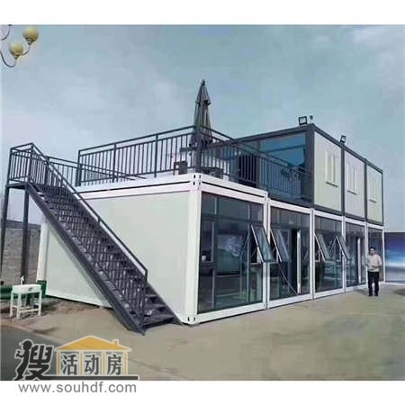 张江高新区青浦园区公司建设蓝天别墅时候出售3间打包箱民工宿舍