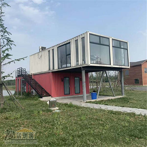 梵硕钢铁贸易有限公司武清南湖于庄道与环湖路交口1210平米二手集装箱房子出售 